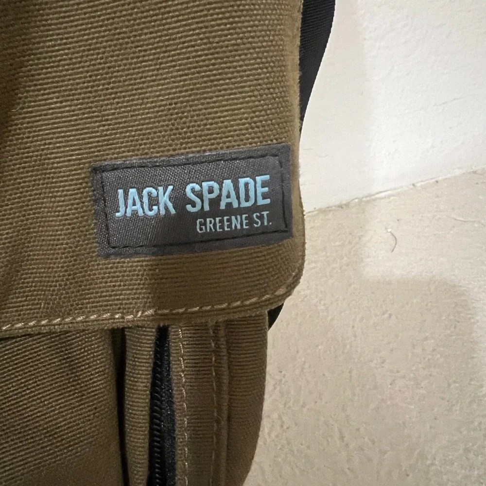 Jack Spade Green‎ Men's Messenger Carry-on Travel Shoulder Crossbody bag